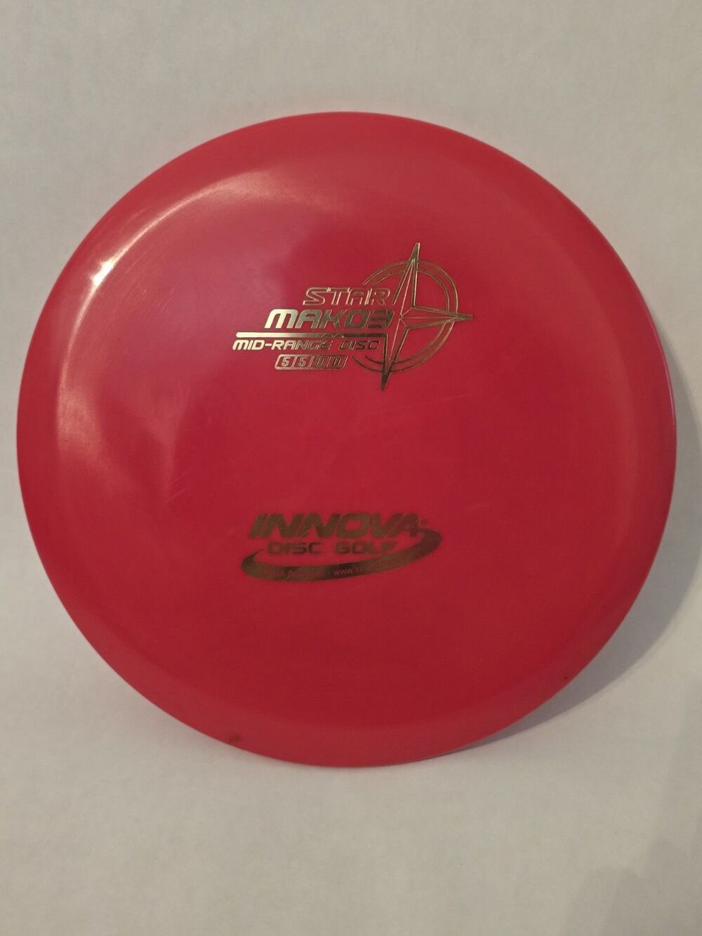 Innova Disc Golf Star Mako3 Midrange Disc 5/5/0/0 Red